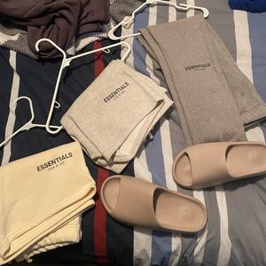 Fear of God and Yeezy Slides